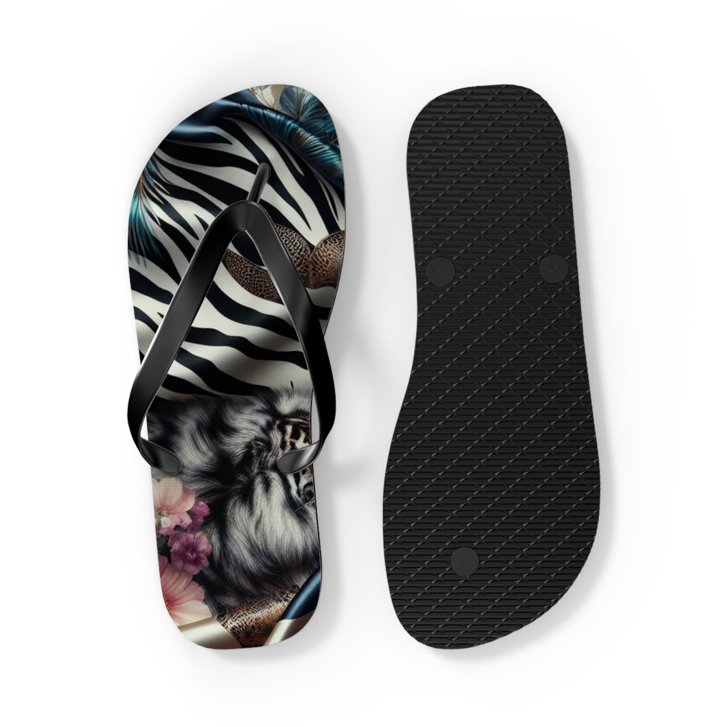Boho Chic Flip Flops - Trendy Summer Footwear for Beach Days, Pool Parties, Casual Outings, Vacation Essentials, Gift for Her