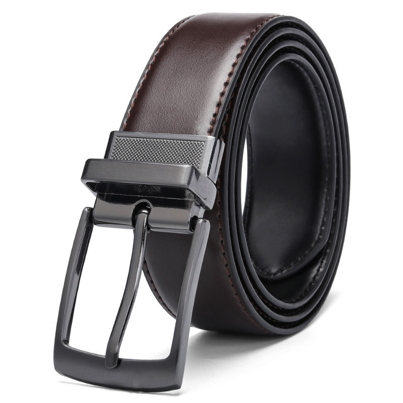 Men's Rotating Pin Buckle Belt