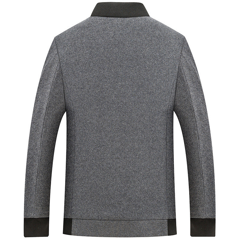 Men's Woolen Top Cotton And Thickening Jacket