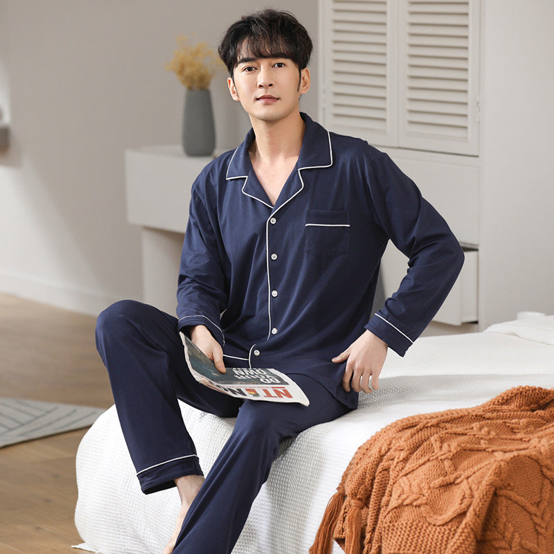 Men's Long Sleeve Pajamas