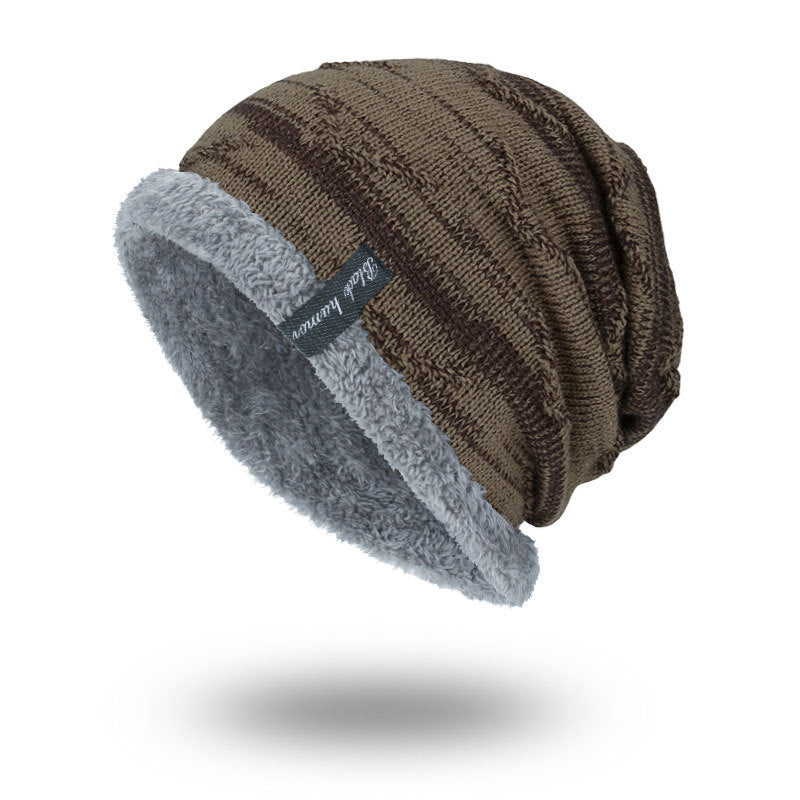 Men's Knitted Color Gradient Beanie
