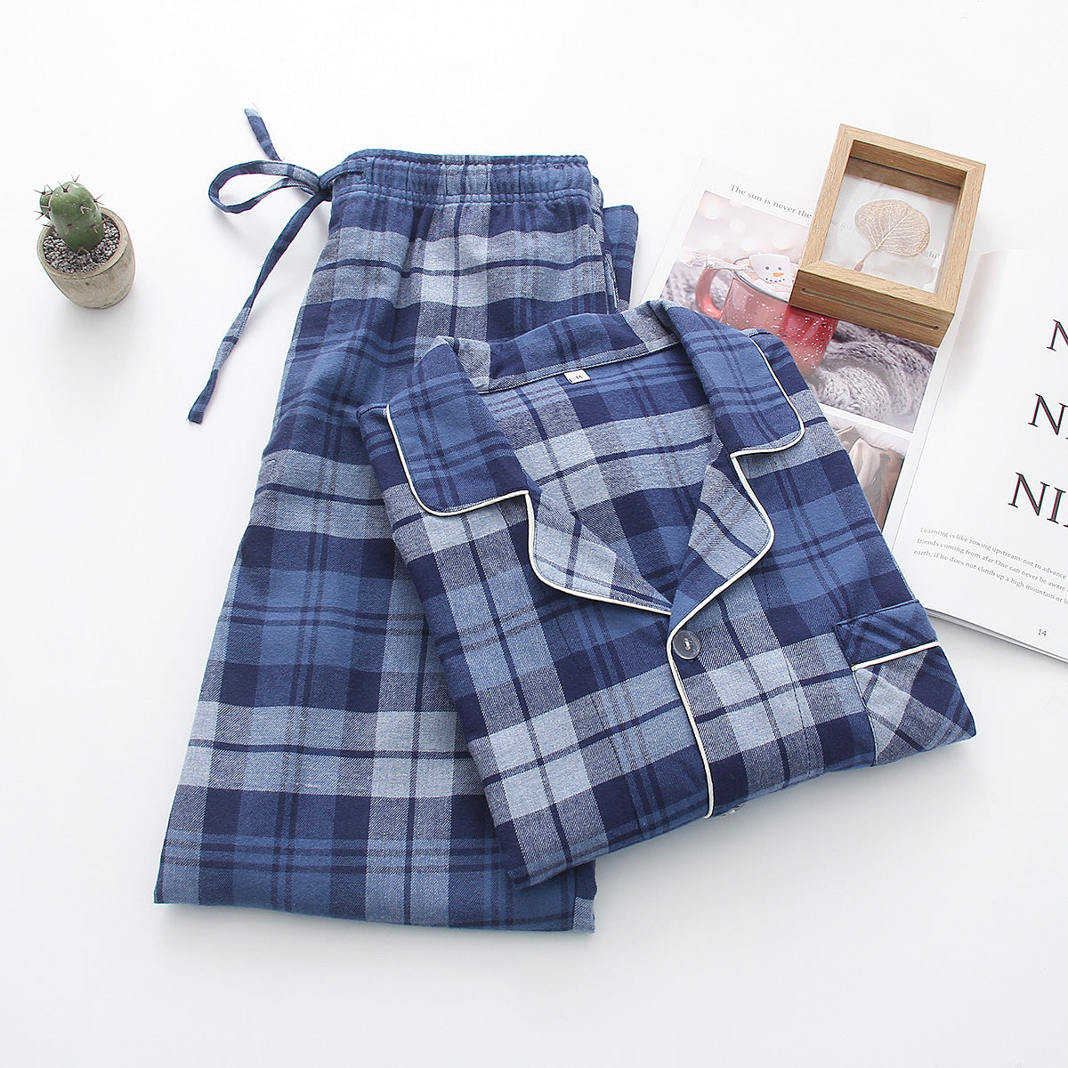 Men's Double-sided Thick Warm Pajamas