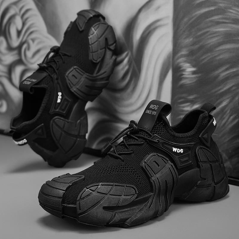 Men's Woven Mesh Breathable Sports Trendy Shoes