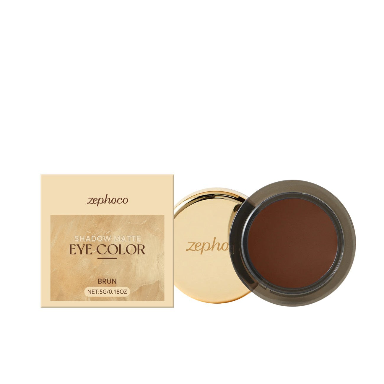 Eye Shadow Is Naturally Colored And Hard To Take Off Makeup
