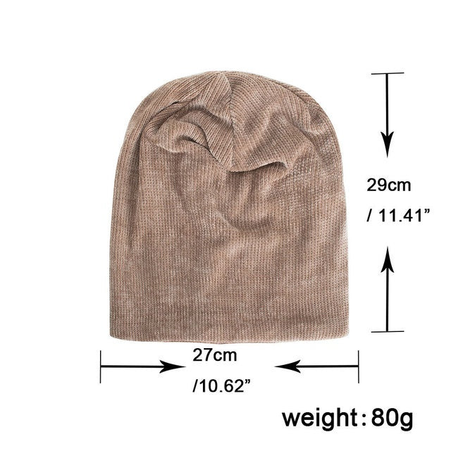 Men's Corduroy Style Knitted Beanie