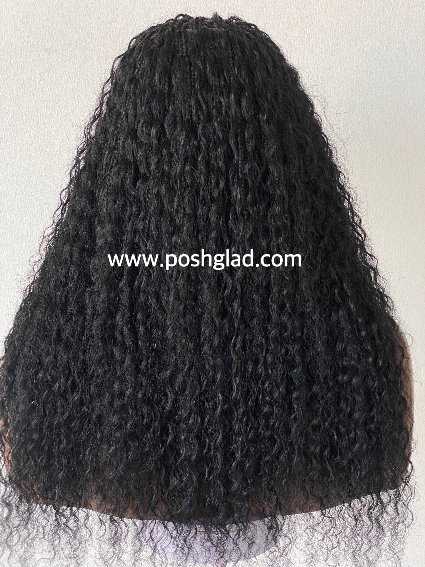 Bohemian Knotless (100% Raw human hair curls) - Tara-01