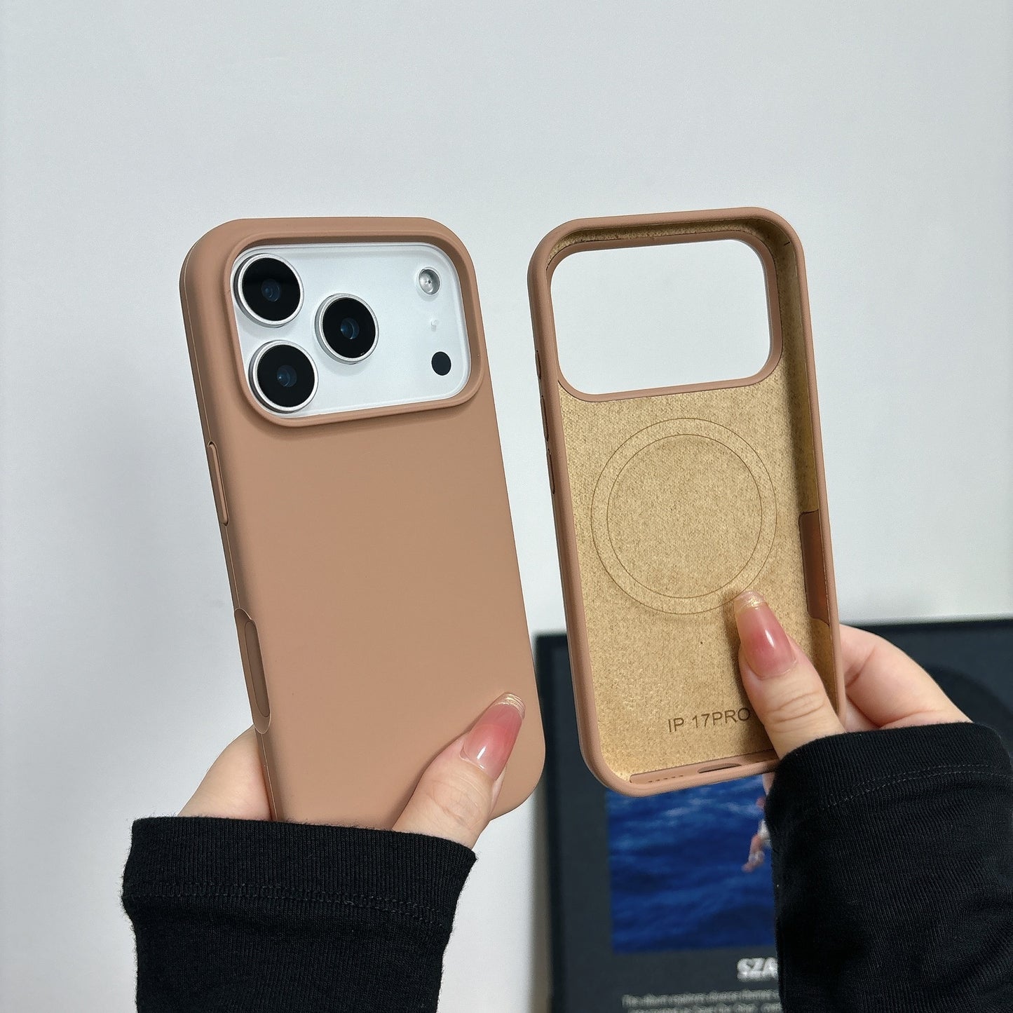 Liquid Magnetic Charge Phone Case All-inclusive Ai Button Drop-resistant