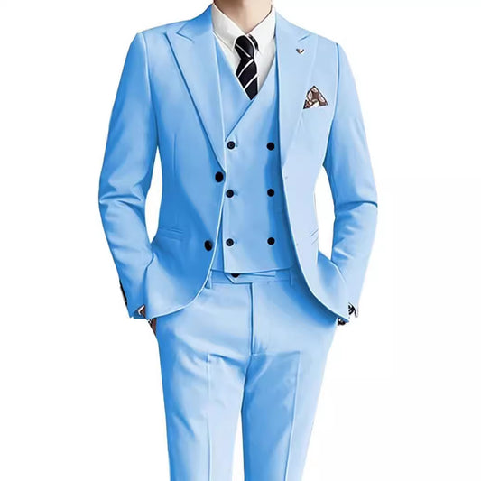 Men's Three-Piece Suit Assorted Colors