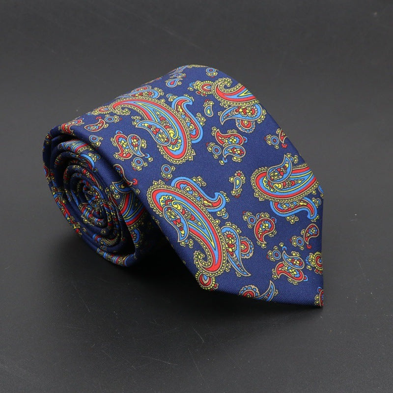Men's Super Soft Bohemian Silk Ties