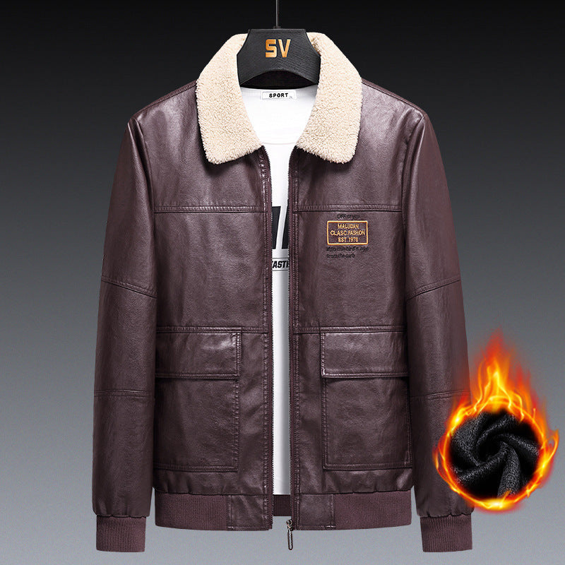 Men's Slim Fit Motorcycle Jacket