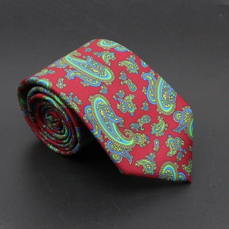 Men's Super Soft Bohemian Silk Ties