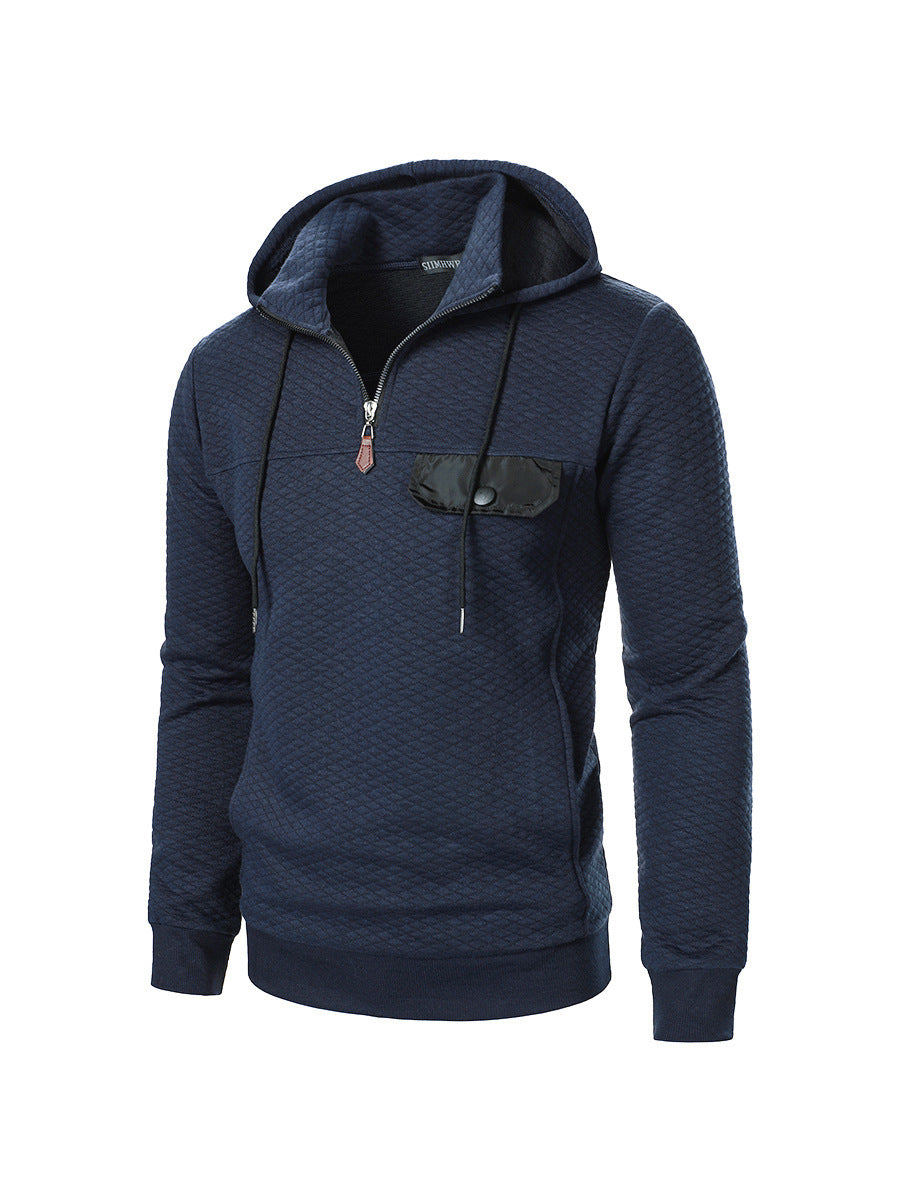 Men's Simplicity Trendy Loose Hooded Sweater
