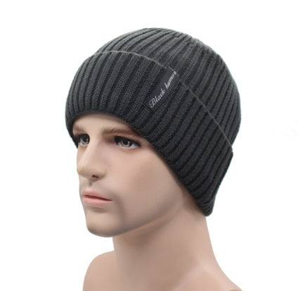 Men's Knitted Beanie and Neck Warmer Set (or Single Beanie)