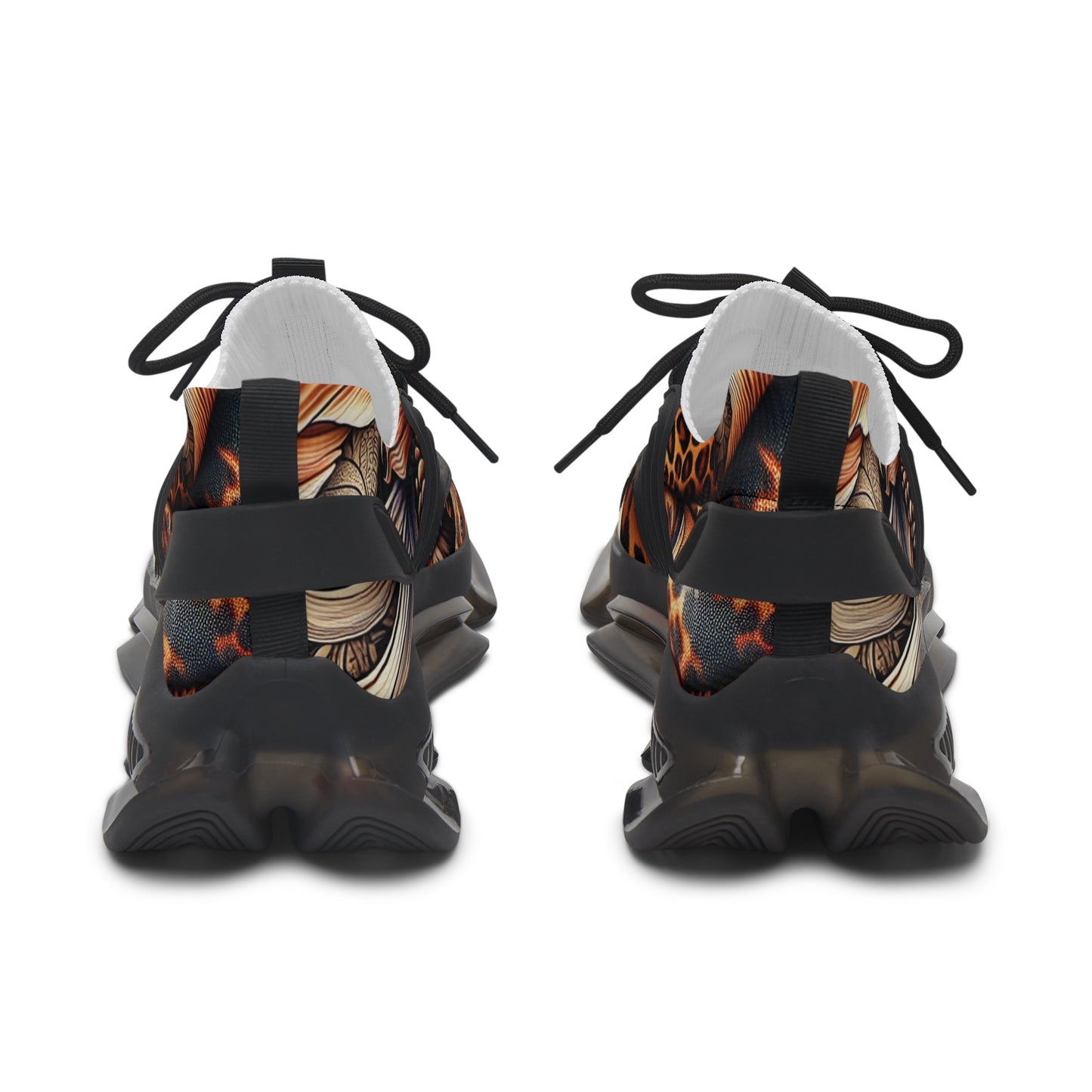 Stylish Women's Mesh Sneakers - Animal Print, Casual Footwear, Trendy Sneakers, Adventure Ready, Unique Design, Perfect for Everyday Wear