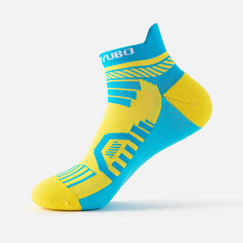 Men's Mesh Breathable And Sweat Absorbing Low Cut Socks