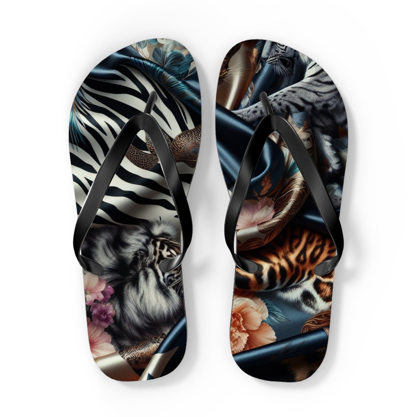 Boho Chic Flip Flops - Trendy Summer Footwear for Beach Days, Pool Parties, Casual Outings, Vacation Essentials, Gift for Her