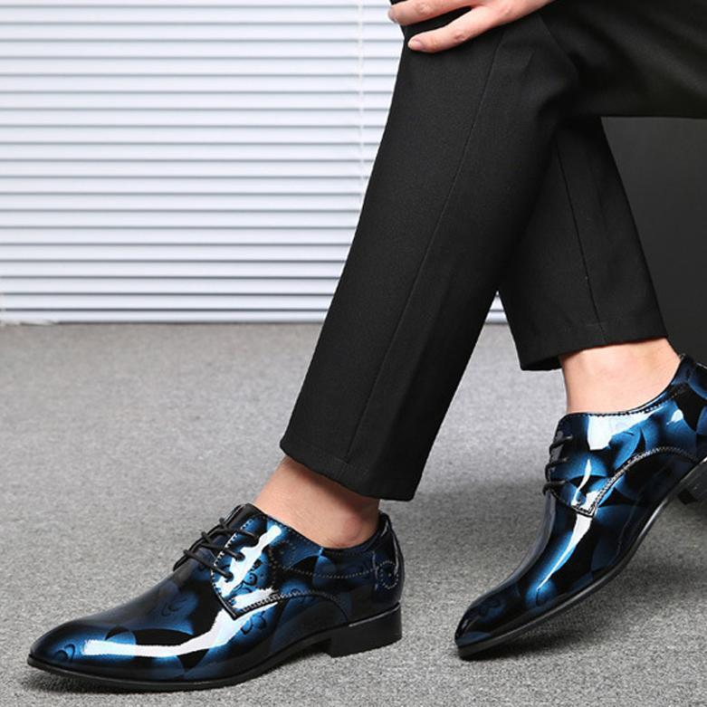 Men's Business Casual Shoes (Bright Leather)