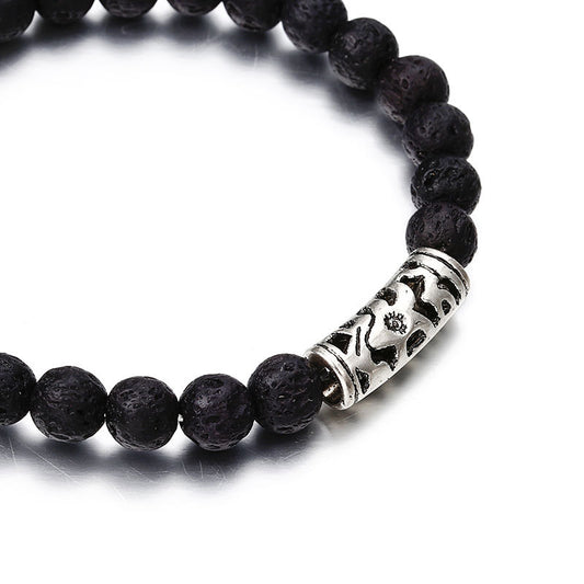 Classic Acrylic Beaded Bracelets For Men