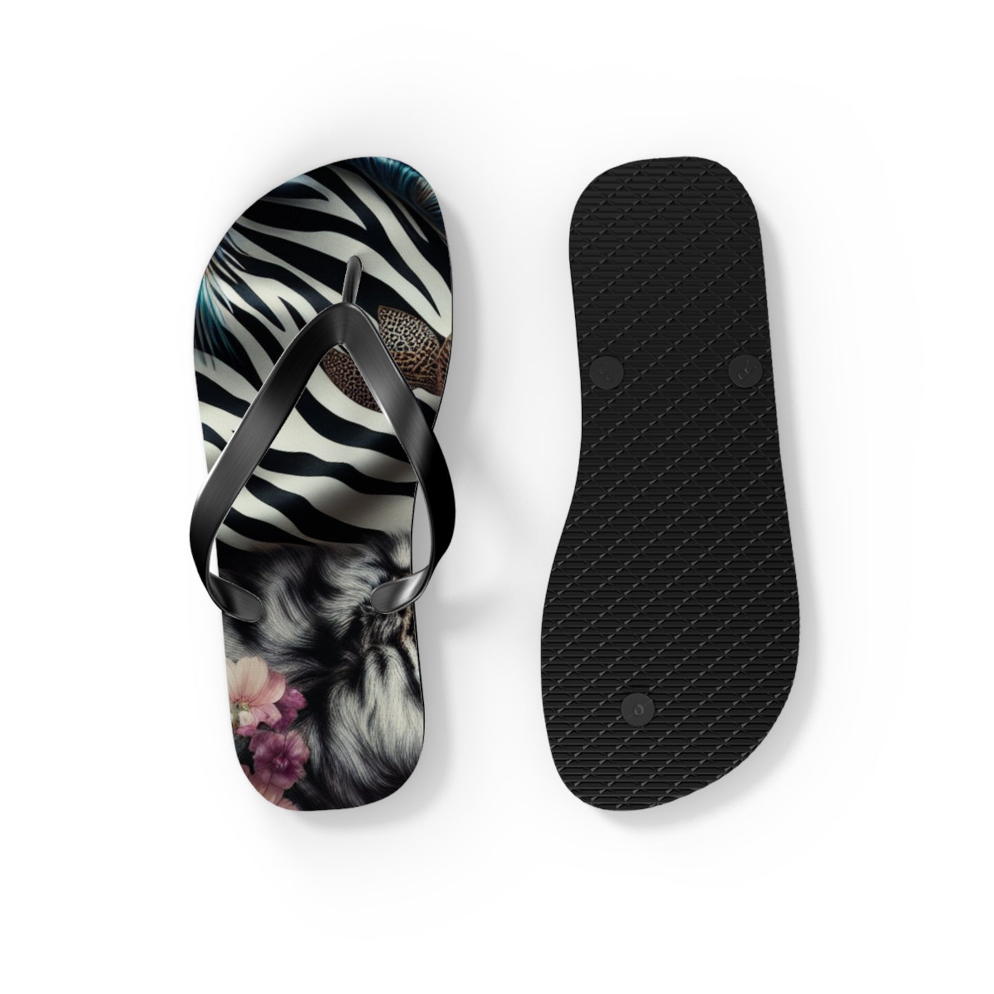Boho Chic Flip Flops - Trendy Summer Footwear for Beach Days, Pool Parties, Casual Outings, Vacation Essentials, Gift for Her