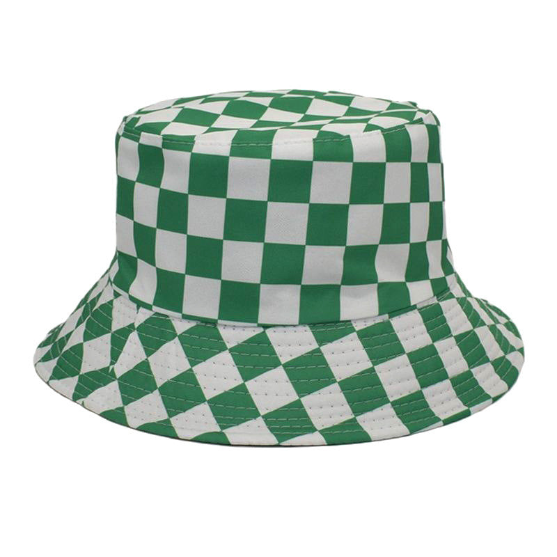 Men's Checkered Bucket Hat