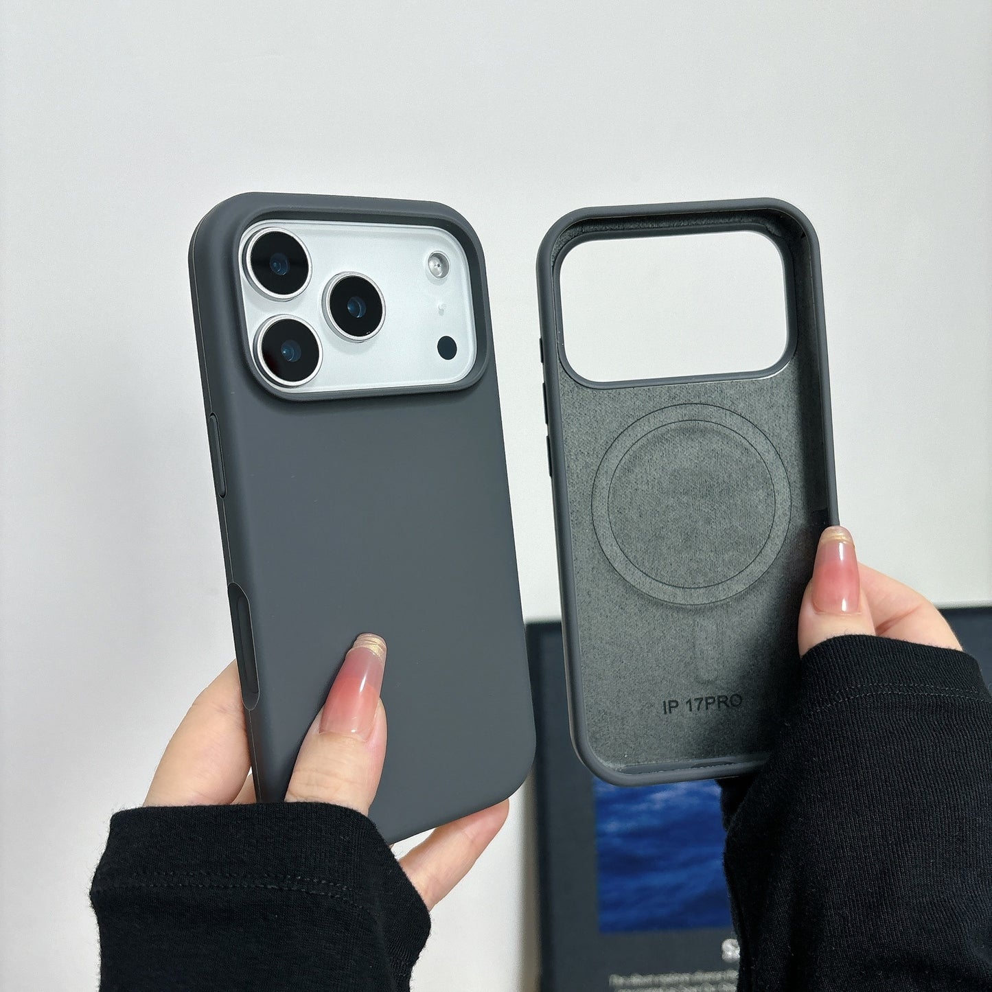 Liquid Magnetic Charge Phone Case All-inclusive Ai Button Drop-resistant