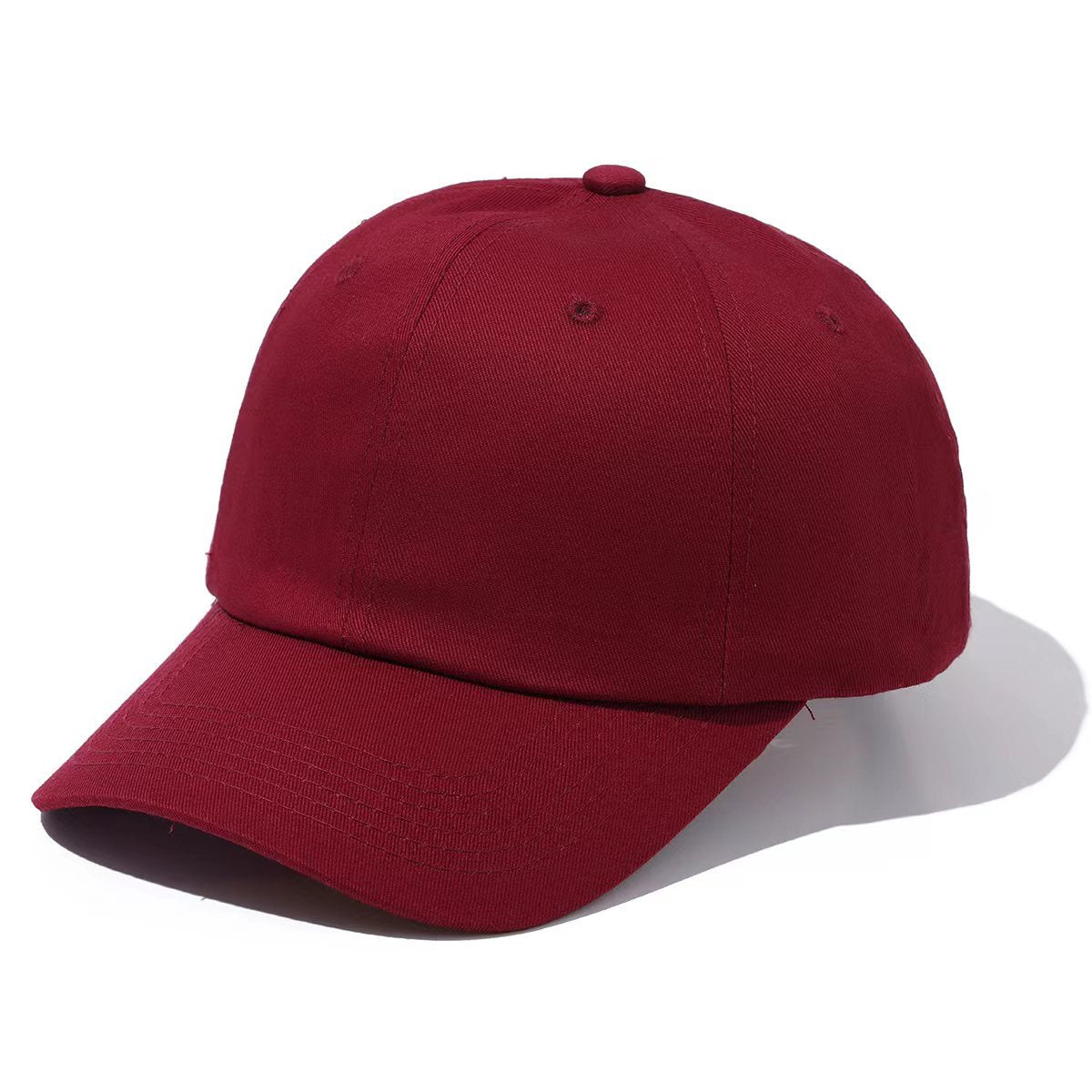 Men's Cotton Solid Color Baseball Cap