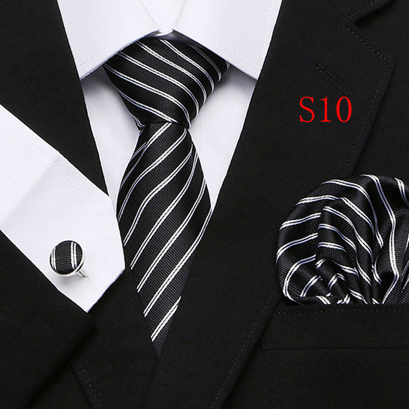 Men's Paisley Series Ties Three-piece Set