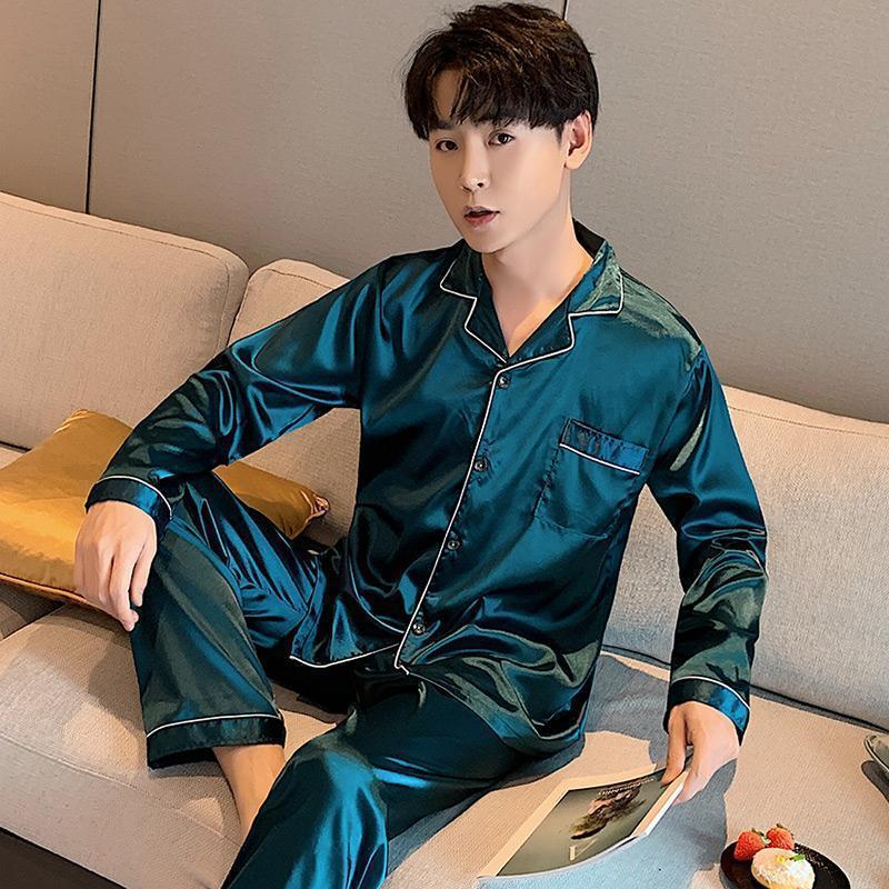 Men's Long Sleeve Pajamas
