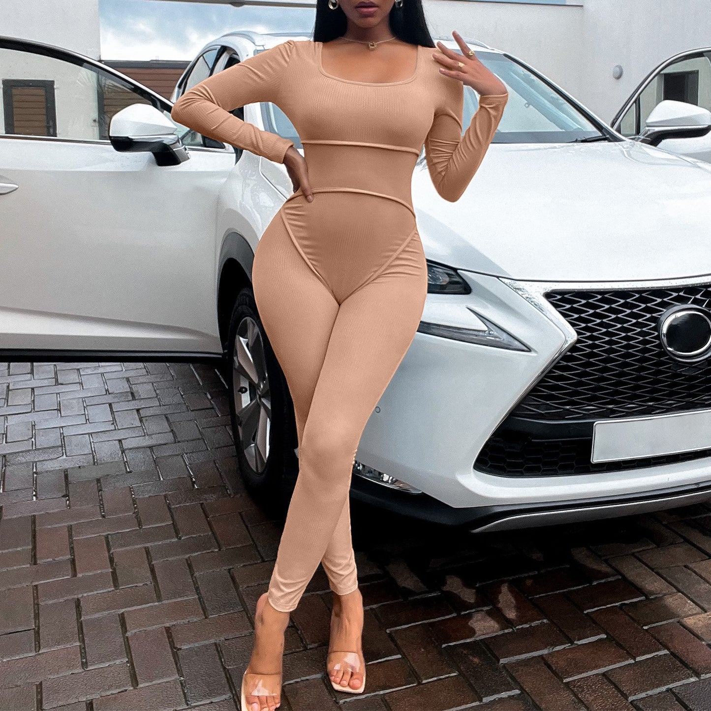 Women's Fashion Slim Slim Jumpsuit