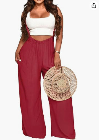 sleeveless Casual Jumpsuit