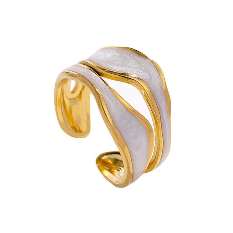 Simple Titanium Steel Ring