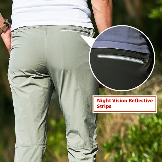 Mesh Leisure Men's Loose Elastic Pants