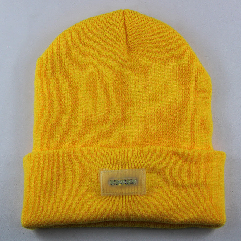 Men's LED Flashlight Beanie