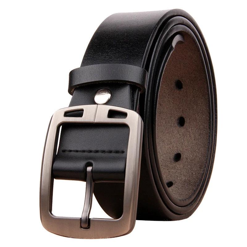 Cowhide Retro Men's Belt by GJG Denim
