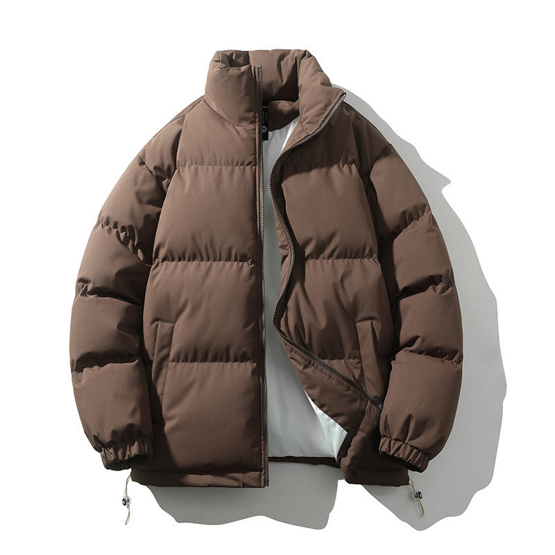 Men's Thick Warm Down Casual Loose Cotton Padded Jacket