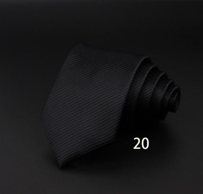 Men's Striped Polyester Fiber Ties