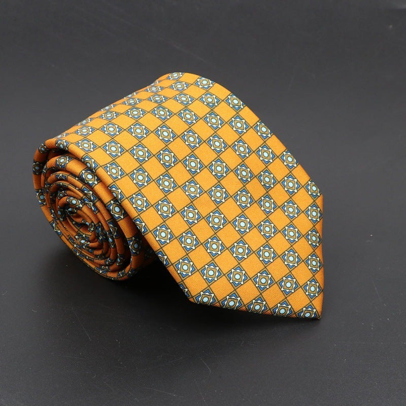 Men's Super Soft Bohemian Silk Ties