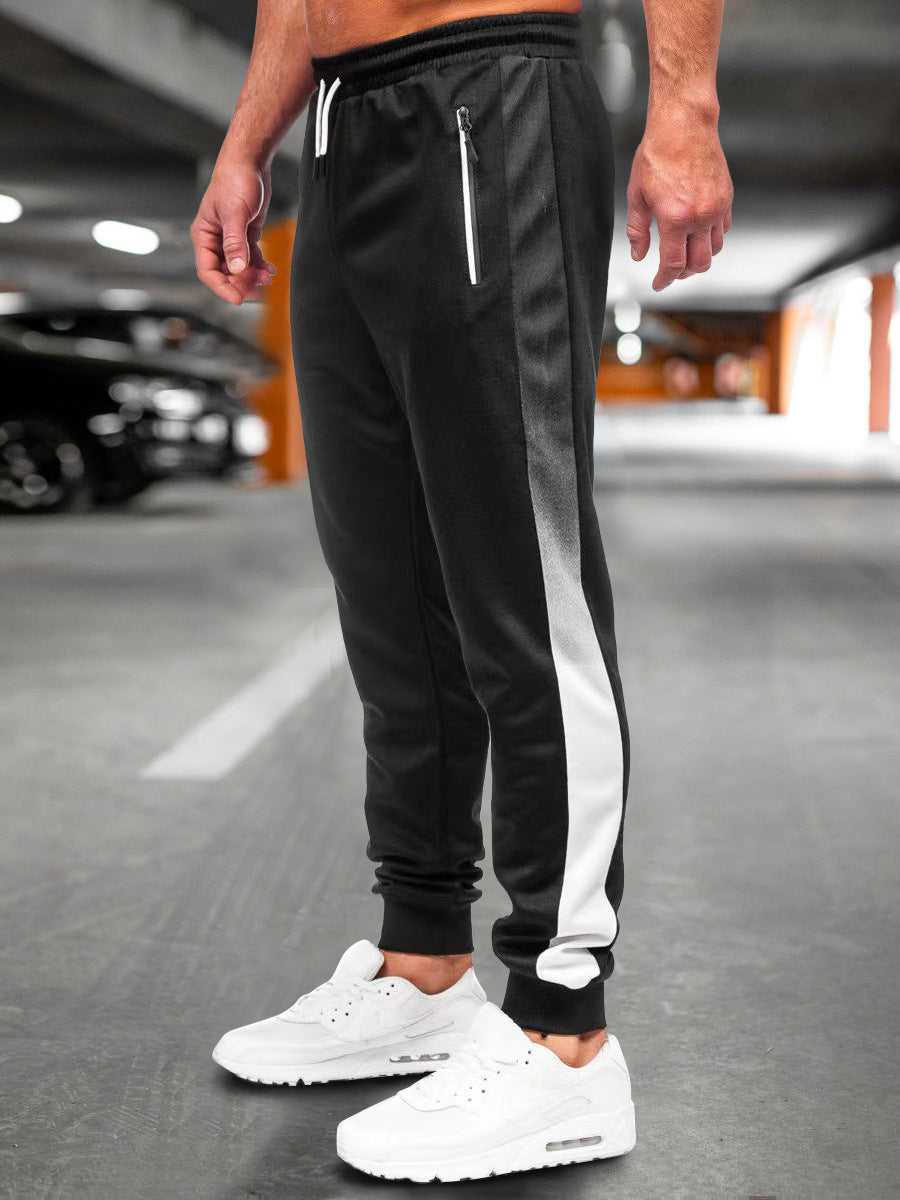 Men's Gradient Color Sports Casual Running Pants