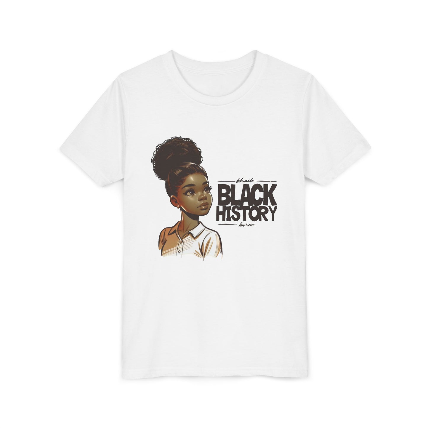 Youth Short Sleeve Tee for Black History Month, Celebrate Diversity, Kids' Education Shirt, Cultural Awareness Tee, Gift for Young Scholars