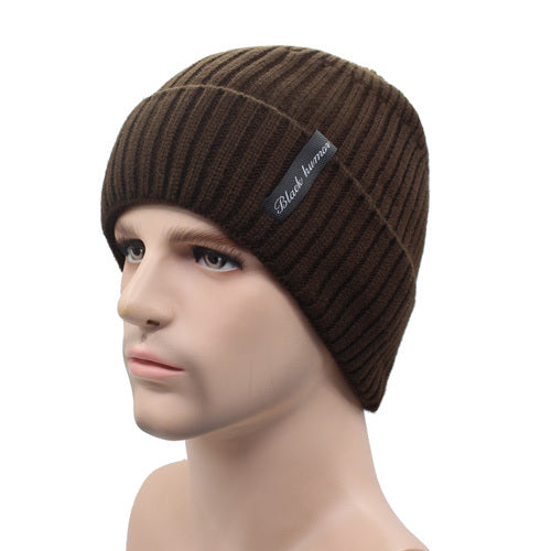 Men's Knitted Beanie and Neck Warmer Set (or Single Beanie)