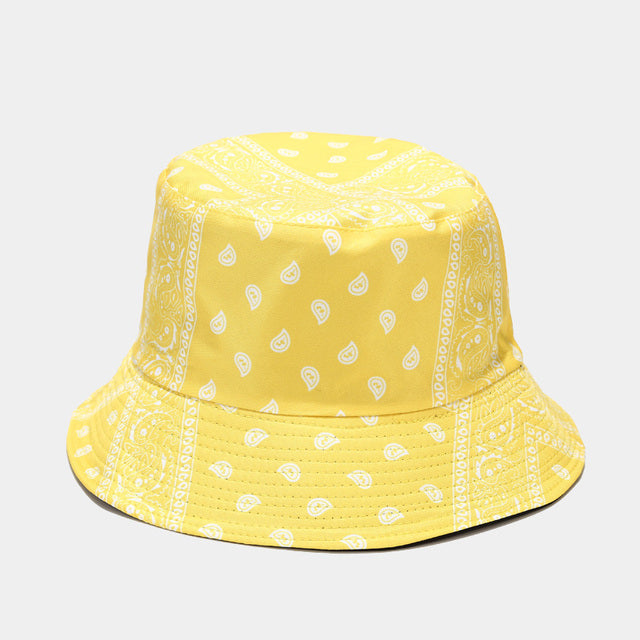 Men's Bandana Printed Bucket Hat