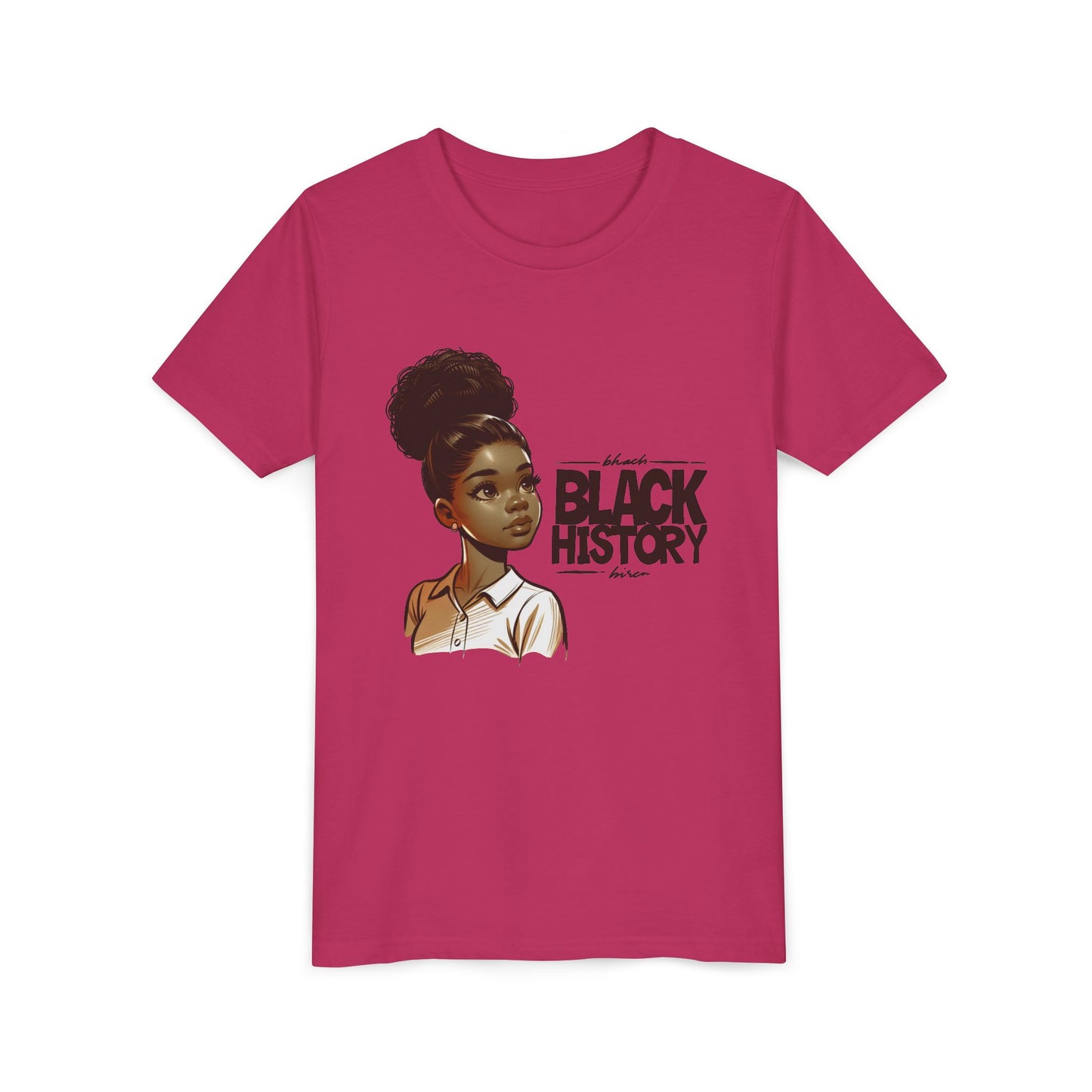 Youth Short Sleeve Tee for Black History Month, Celebrate Diversity, Kids' Education Shirt, Cultural Awareness Tee, Gift for Young Scholars