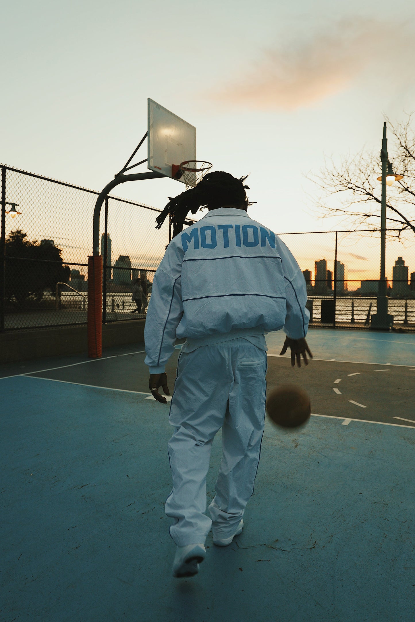 MOTION Nylon Jacket (White)