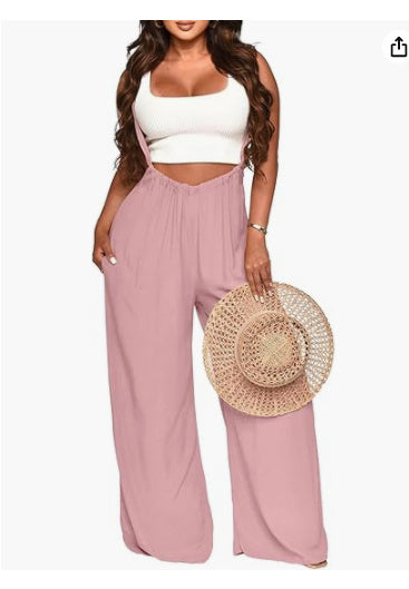 sleeveless Casual Jumpsuit