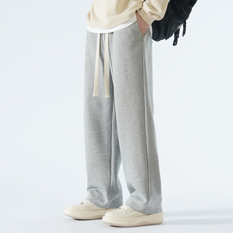 Men's Loose Casual Draping Wide Leg Sports Sweatpants