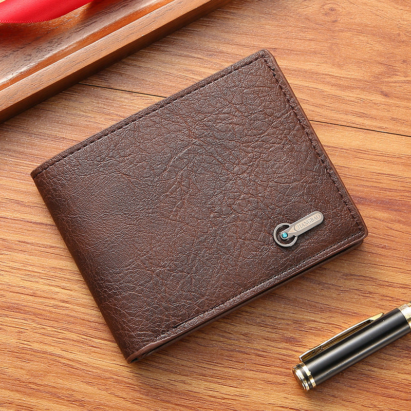 Men's Leather Wallet by GJG Denim