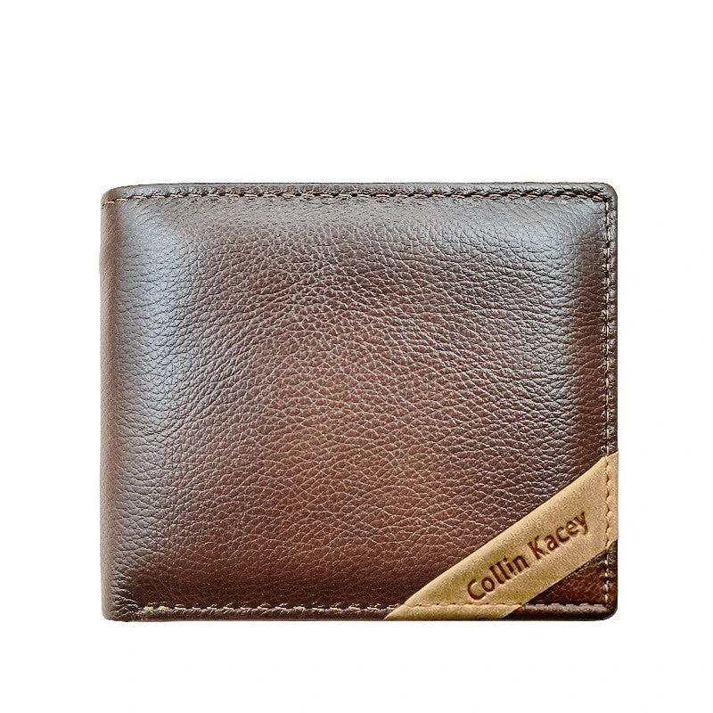 Men's Short Cowhide Wallet by GJG Denim