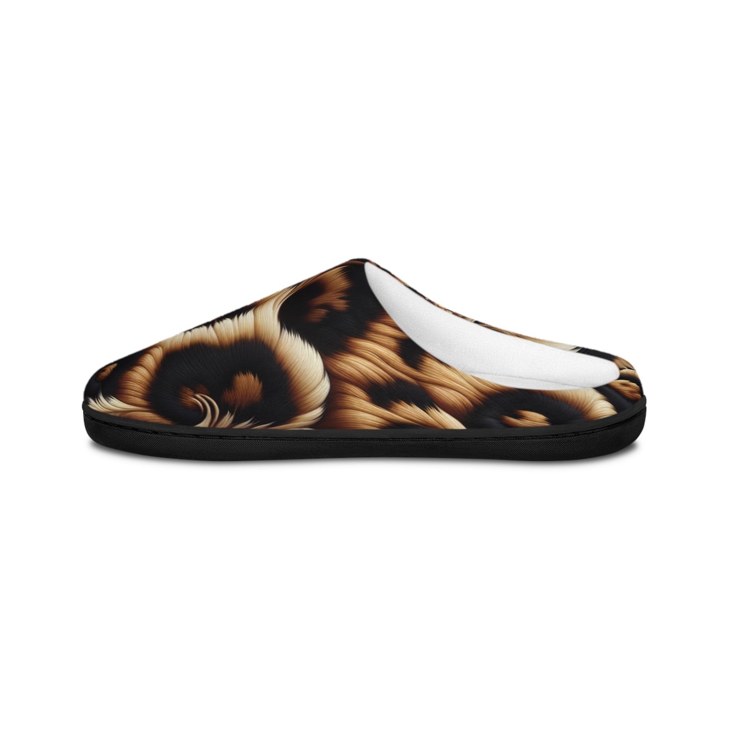 Chic Leopard Print Women's Indoor Slippers | Cozy Footwear, Home Relaxation, Gift for Her, Trendy House Slippers, Animal Print Decor