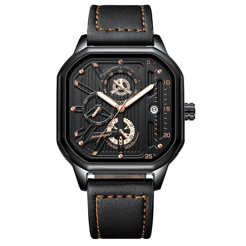 Men's Multifunctiona Belt Style Quartz Watch
