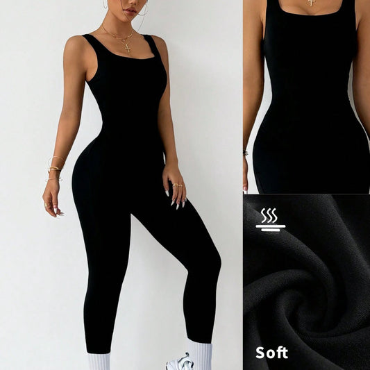 Yoga Tight Jumpsuit One-piece High Elastic Fitness One-piece